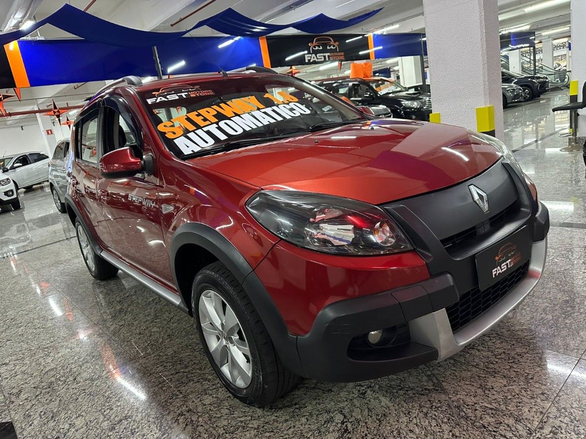 RENAULT   SANDERO  1.6 STEPWAY 16V FLEX 4P AUTOMÁTICO
