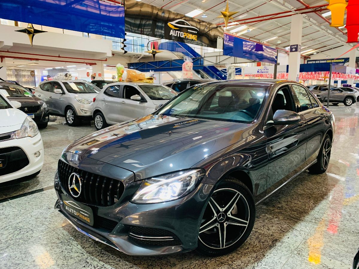 MERCEDES-BENZ CLASSE C 1.6 CGI AVANTGARDE 16V TURBO GASOLINA 4P AUTOMÁTICO