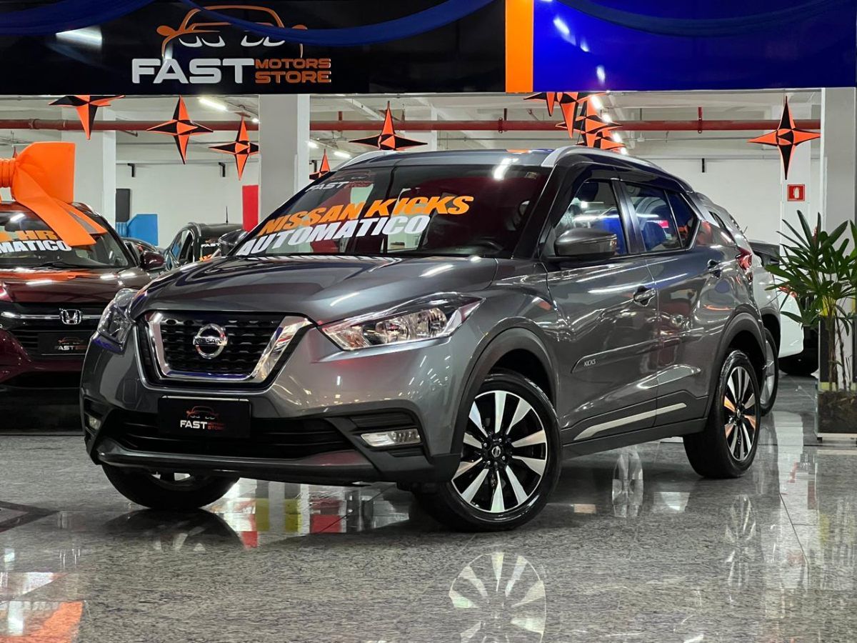 Nissan Kicks SV Limited 2017 Cinza Grafite