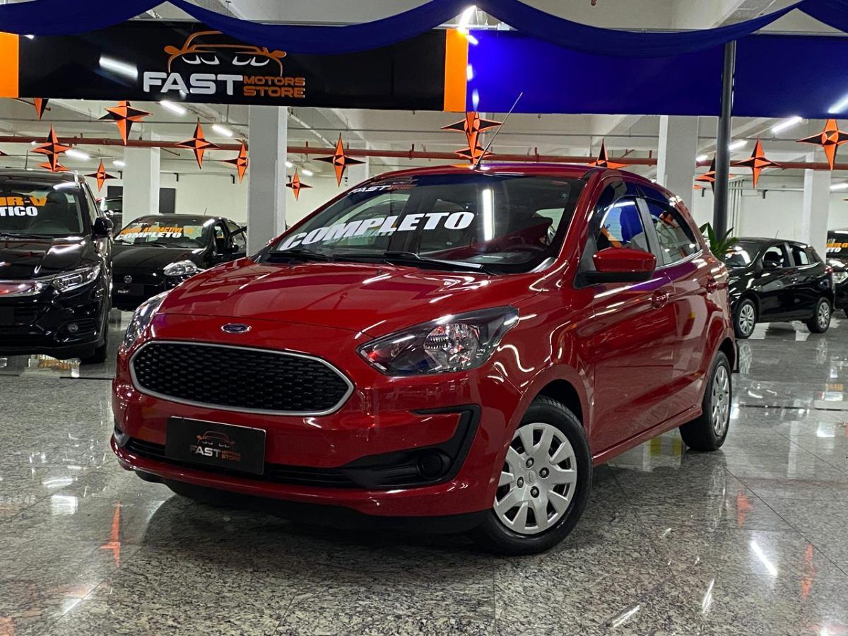 Ford Ka Vermelho 2021 SE Completo