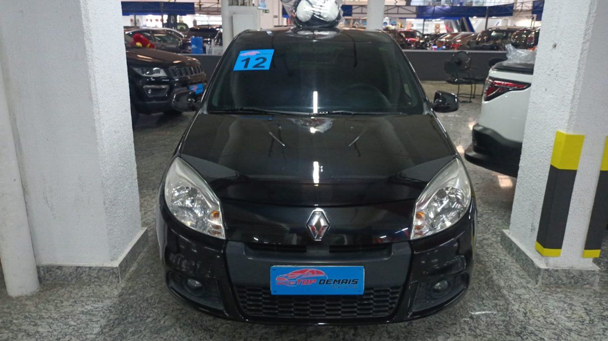 SANDERO 1.6 FLEX COMPLETO 2012