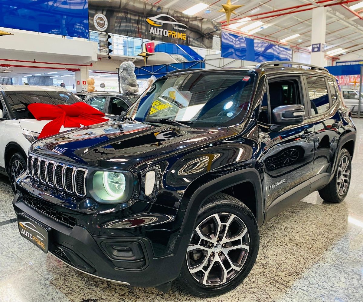 JEEP RENEGADE LONGTUDE 1.3 TURBO IMPACÁVEL !!!